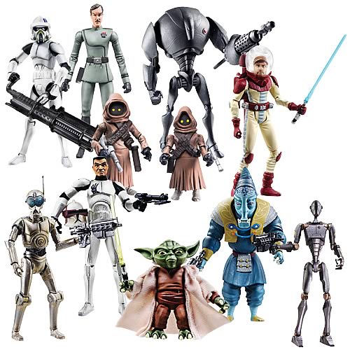 Star Wars Clone Wars Action Figures Wave 7: 