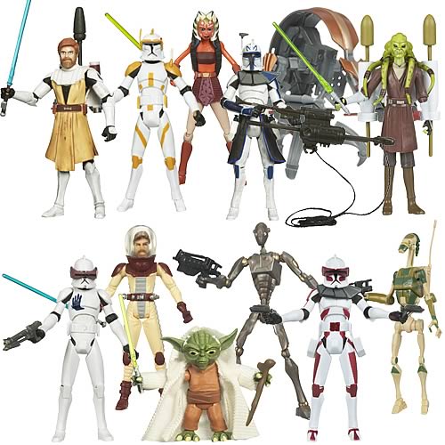Star Wars Clone Wars Action Figures Wave 9