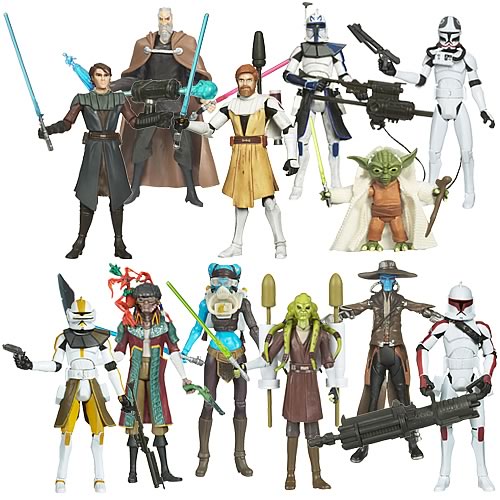 Star Wars Clone Wars Action Figures Wave 11
