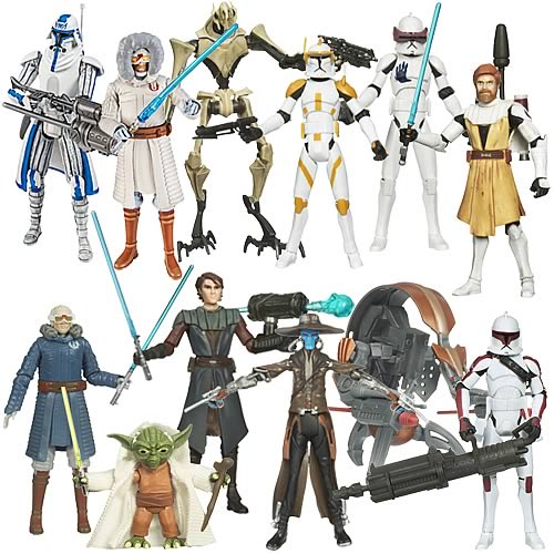 Star Wars Clone Wars Action Figures Wave 13 Revision 1 