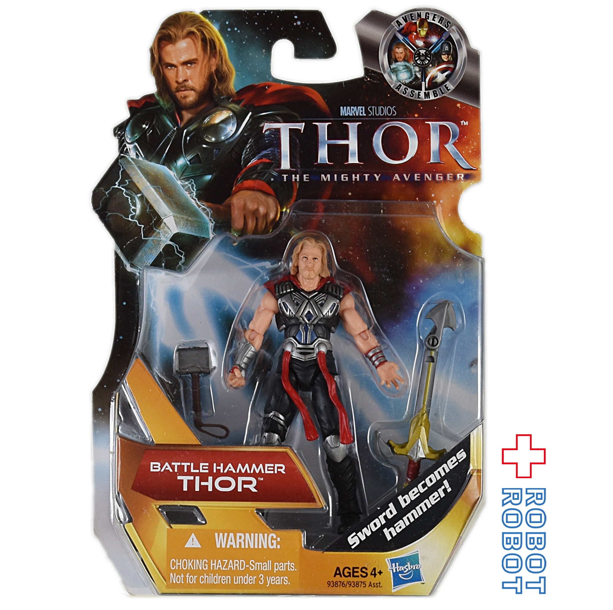 Hasbro THOR The Mighty Avenger 01 BATTLE HAMMER THOR action figure MOC
